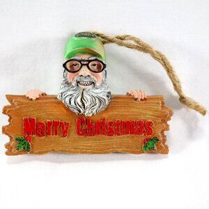 2013‎ Duck Dynasty Uncle Si Merry Christmas Hanging Ornament